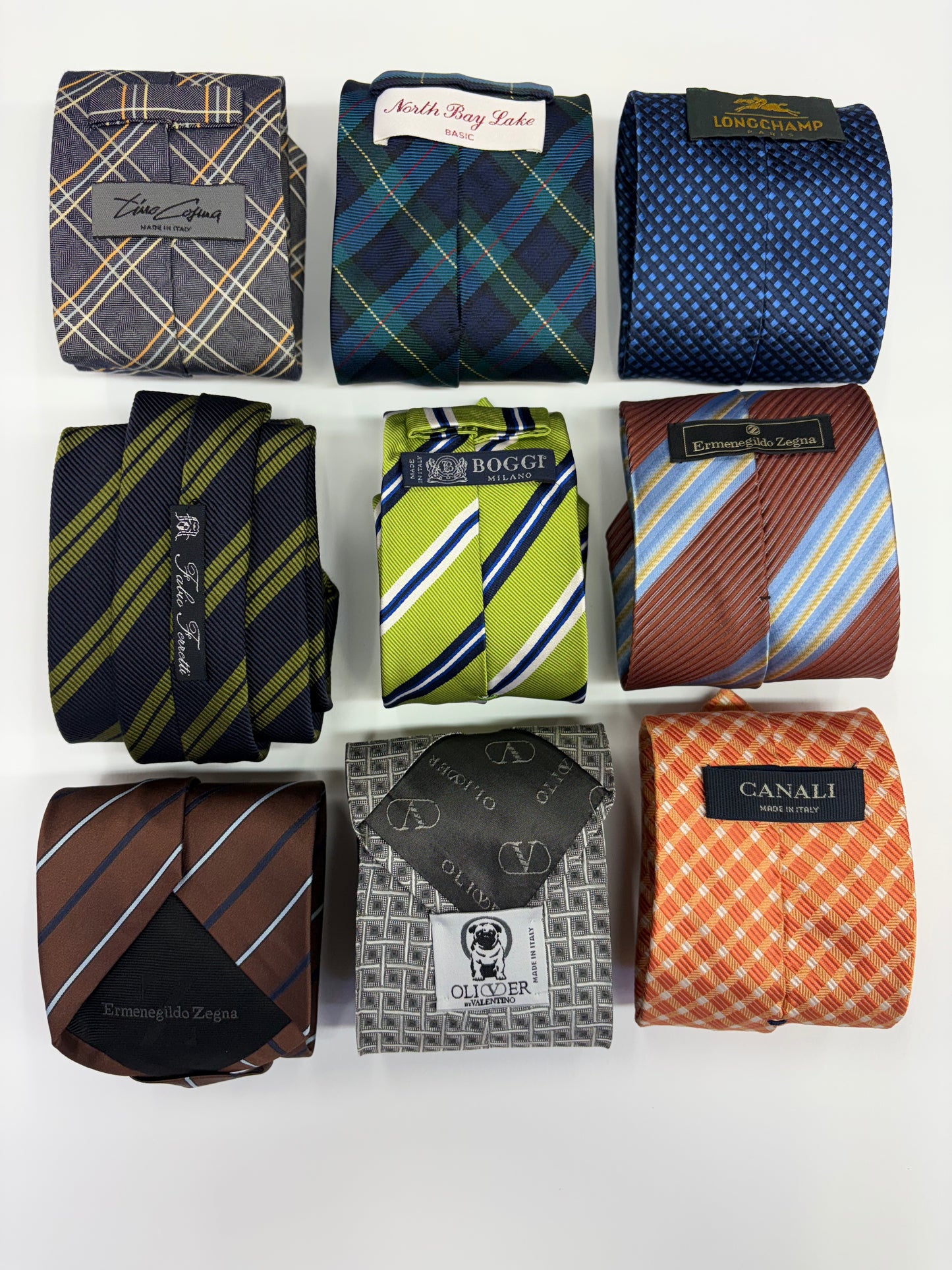 BOX 9 CRAVATTE IN SETA