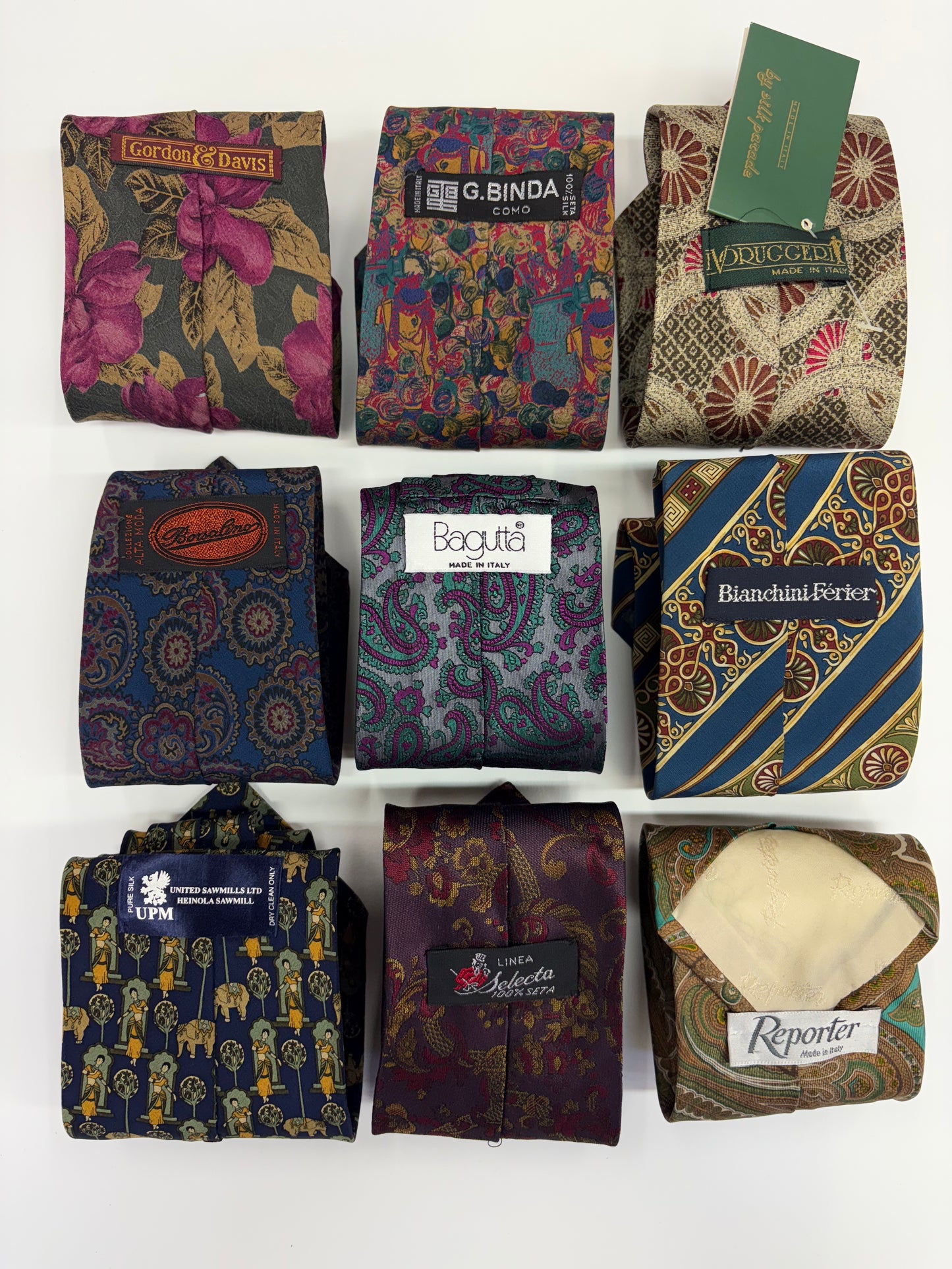 BOX 9 CRAVATTE IN SETA