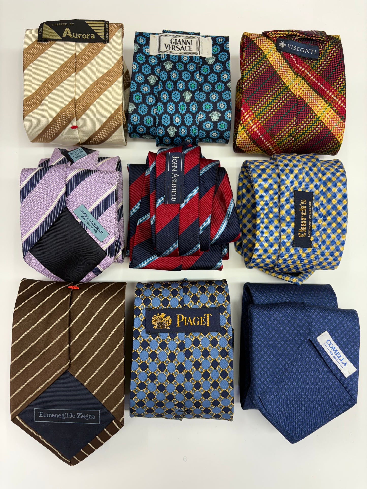 BOX 9 CRAVATTE IN SETA