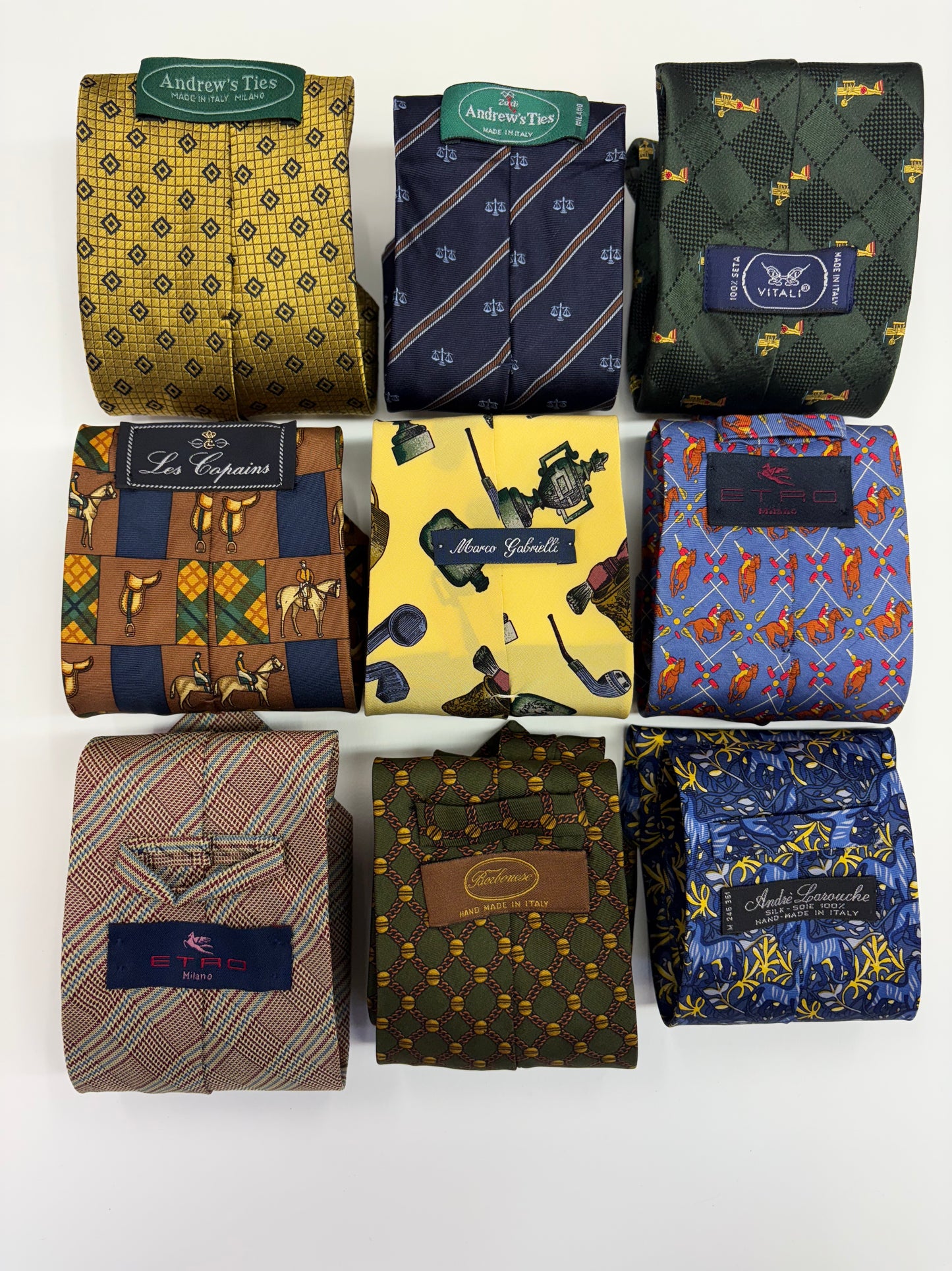 BOX 9 CRAVATTE IN SETA