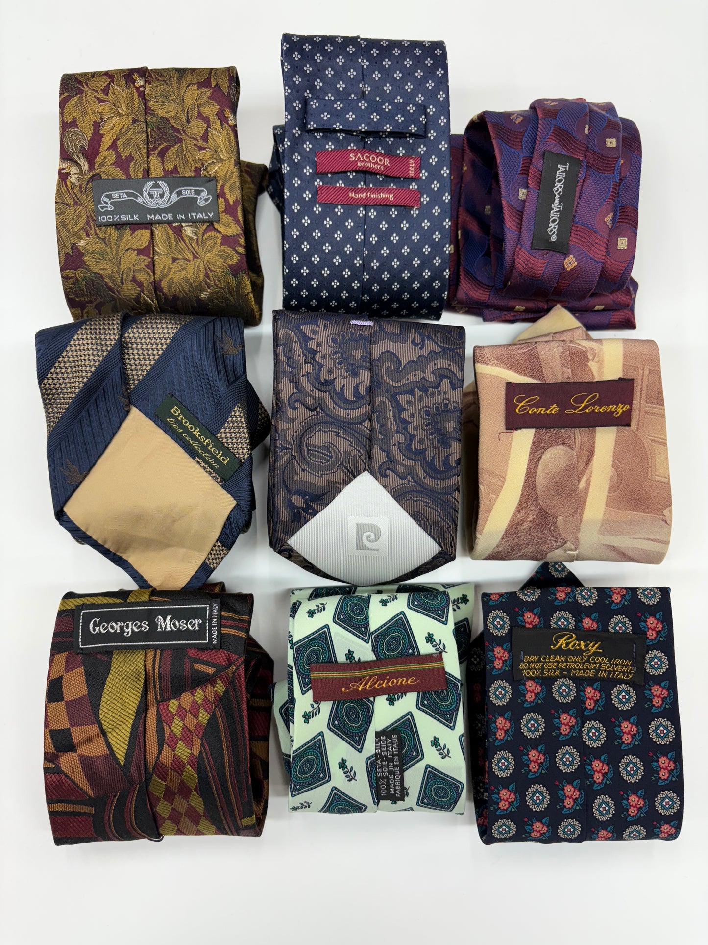 BOX 9 CRAVATTE IN SETA