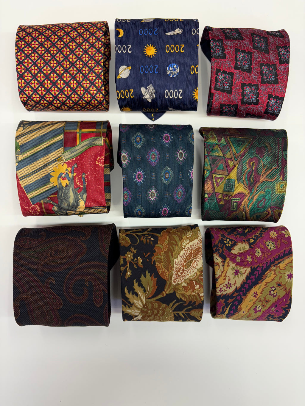 BOX 9 CRAVATTE IN SETA