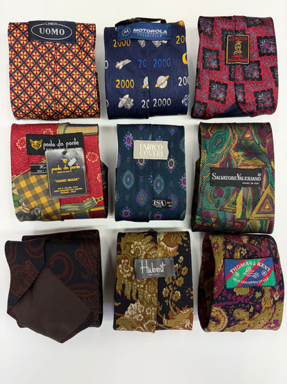 BOX 9 CRAVATTE IN SETA