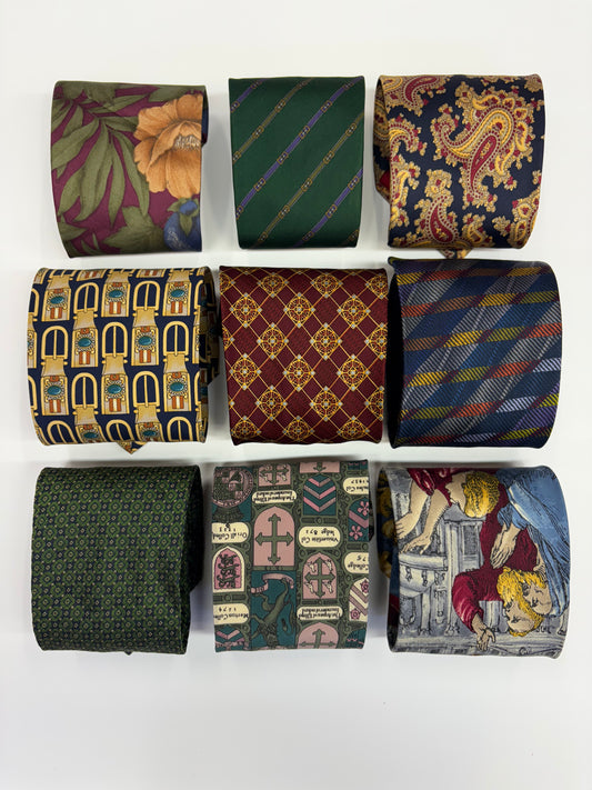 BOX 9 CRAVATTE IN SETA