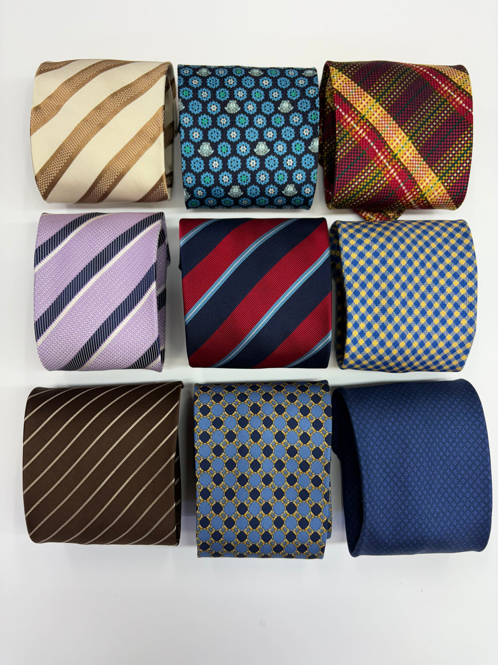 BOX 9 CRAVATTE IN SETA