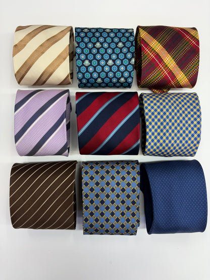 BOX 9 CRAVATTE IN SETA