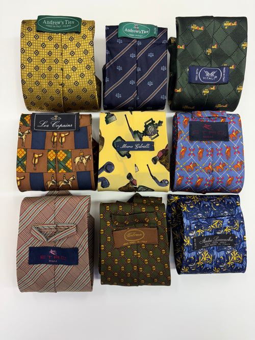 BOX 9 CRAVATTE IN SETA