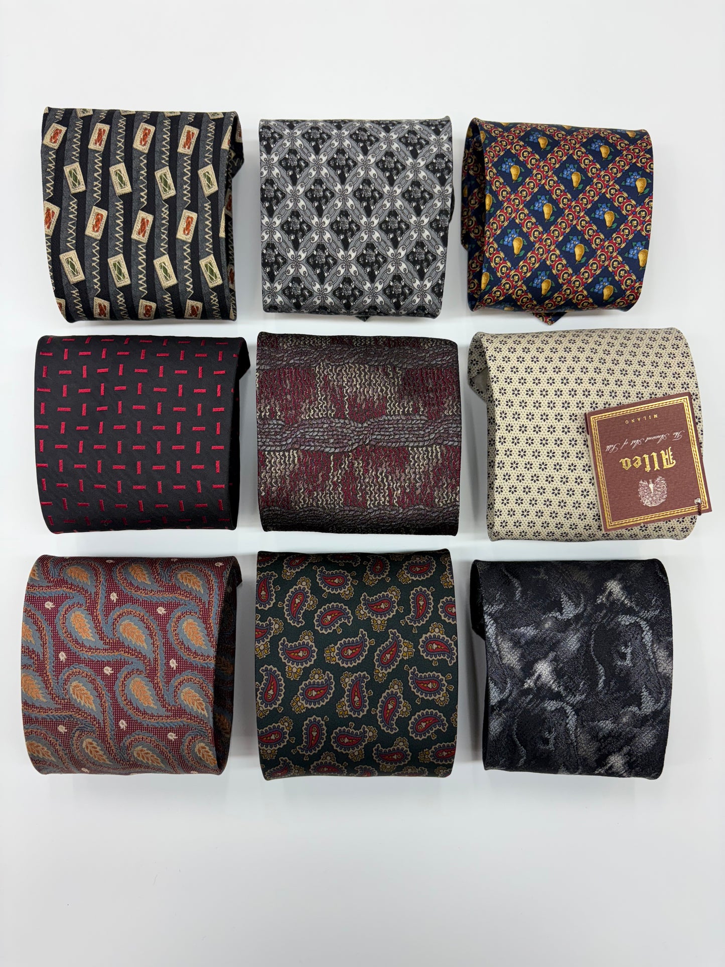 BOX 9 CRAVATTE IN SETA