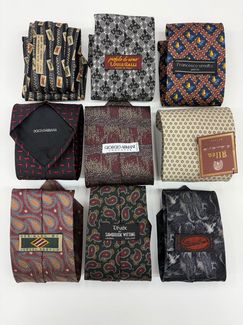 BOX 9 CRAVATTE IN SETA