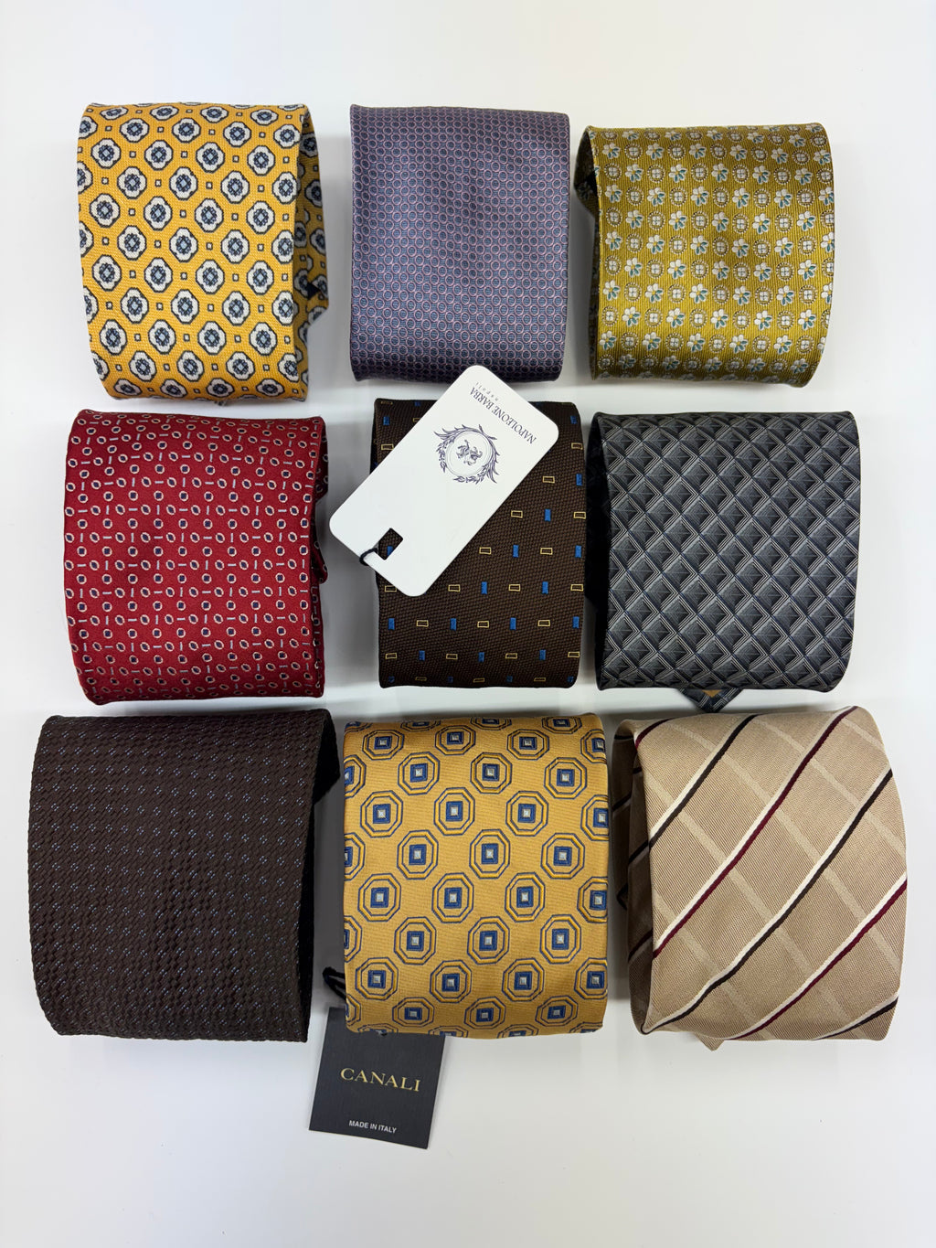 BOX 9 CRAVATTE IN SETA