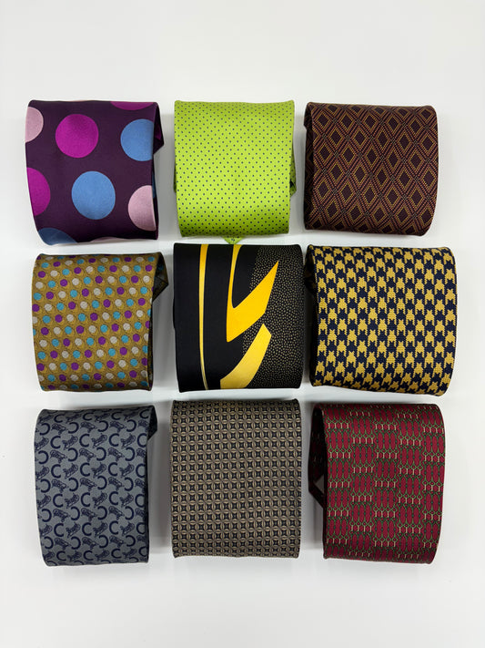 BOX 9 CRAVATTE IN SETA