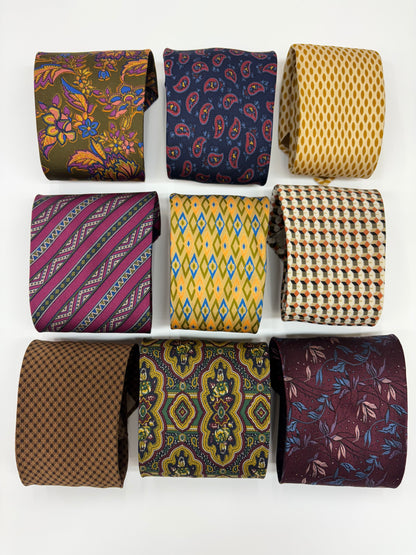 BOX 9 CRAVATTE IN SETA