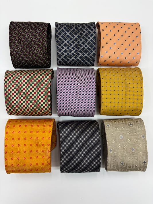 BOX 9 CRAVATTE IN SETA