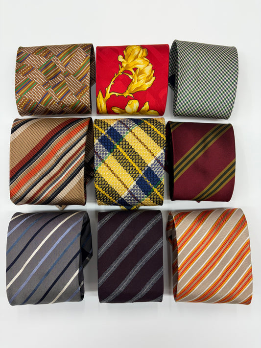 BOX 9 CRAVATTE IN SETA