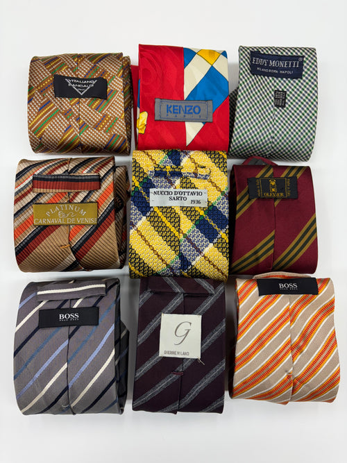 BOX 9 CRAVATTE IN SETA