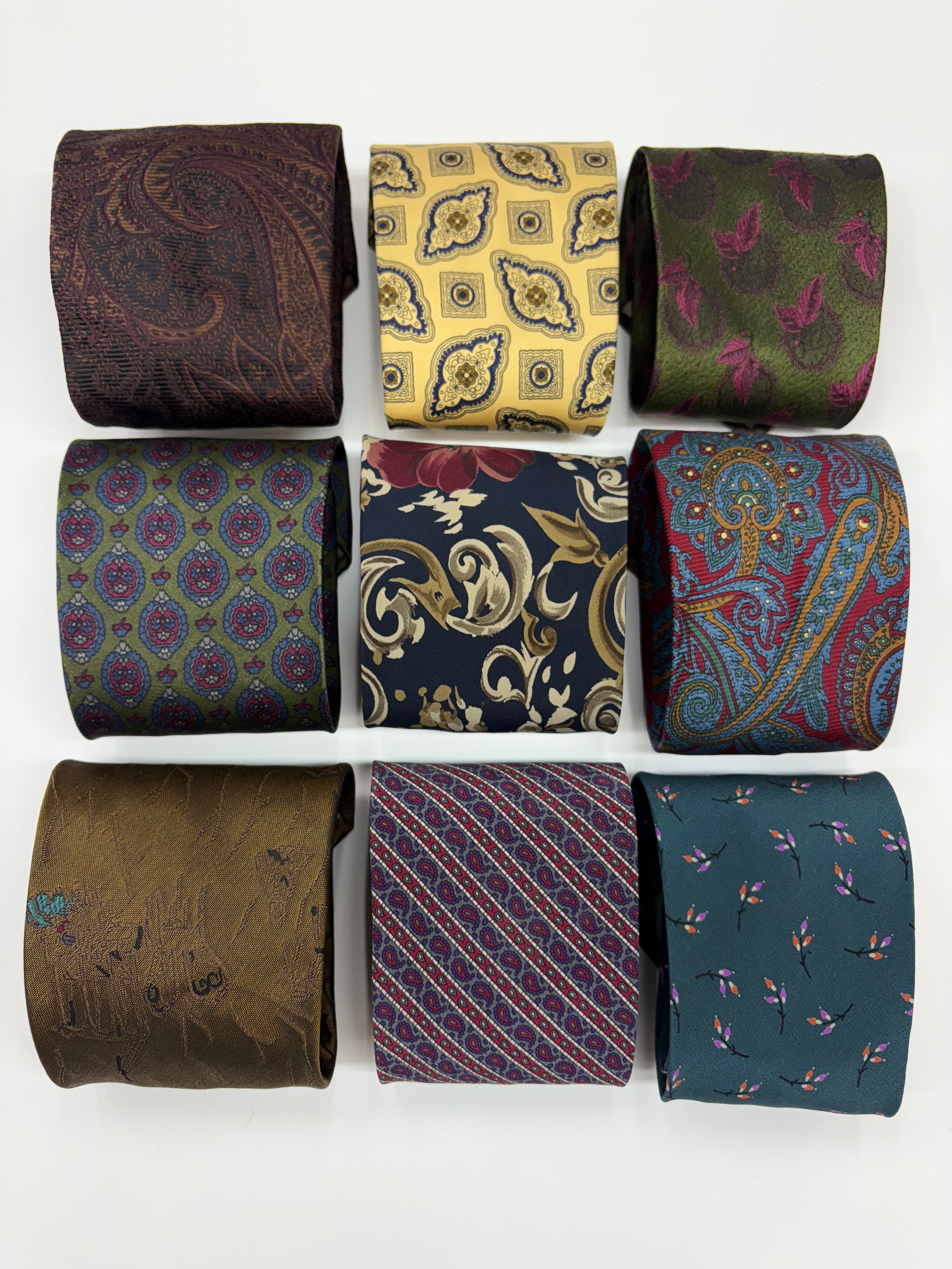 BOX 9 CRAVATTE IN SETA