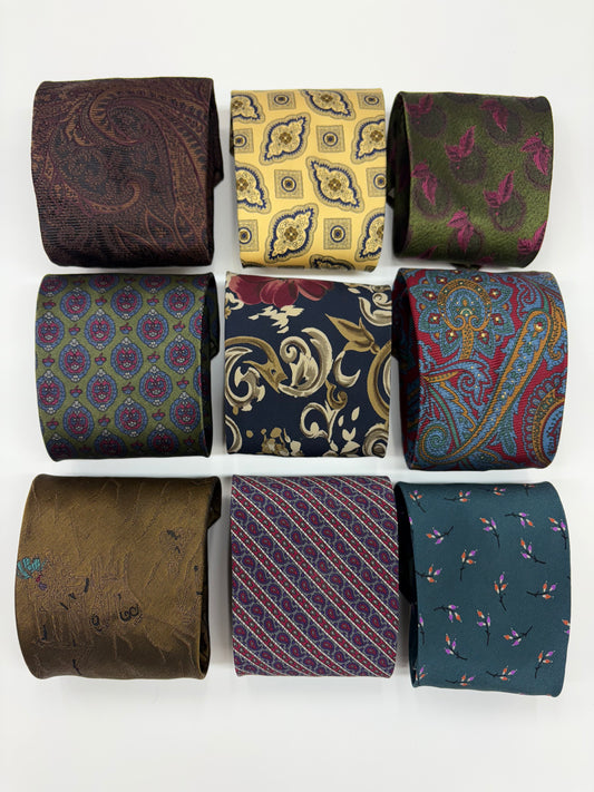 BOX 9 CRAVATTE IN SETA