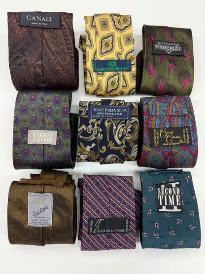 BOX 9 CRAVATTE IN SETA