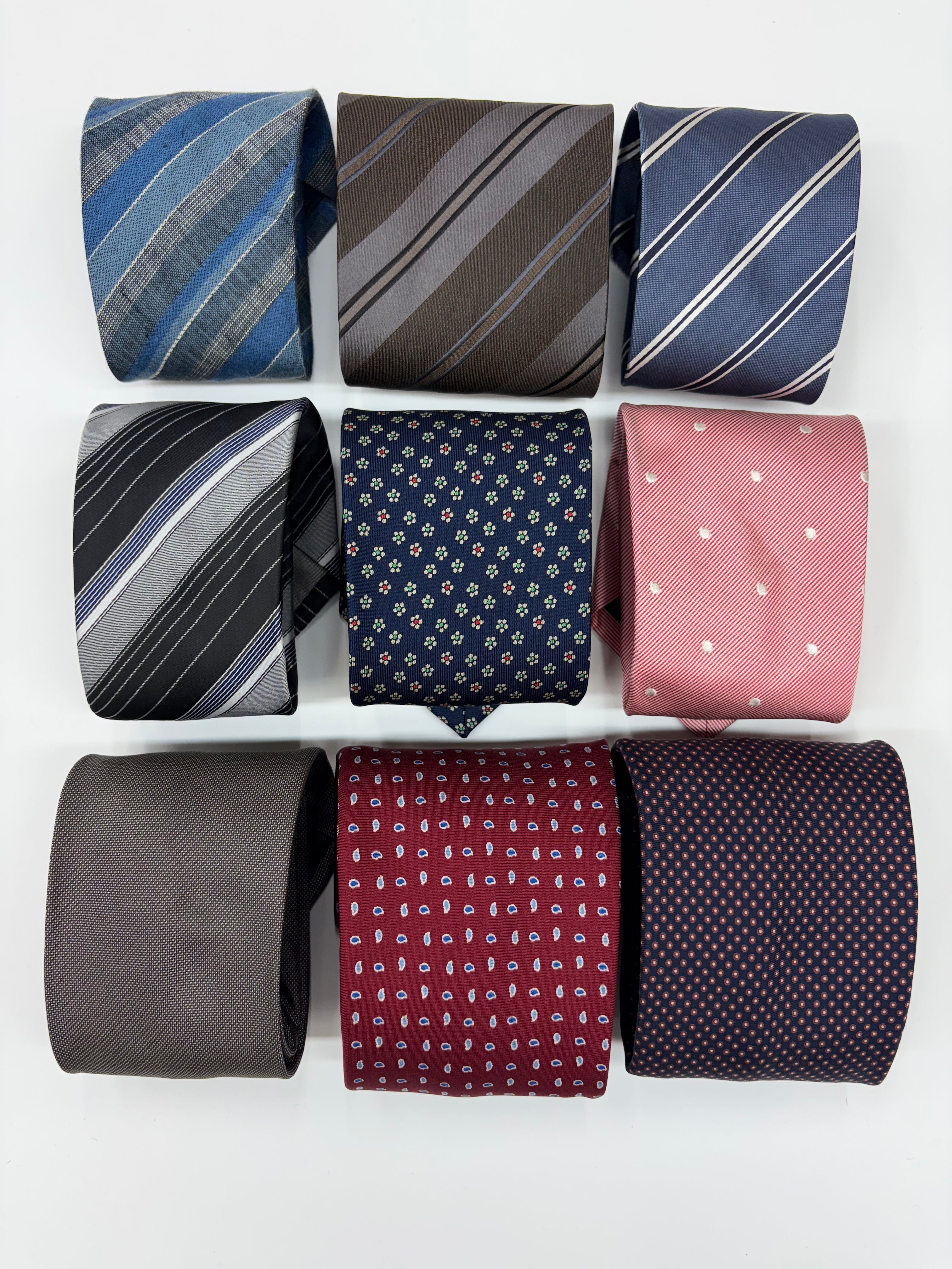 BOX 9 CRAVATTE IN SETA