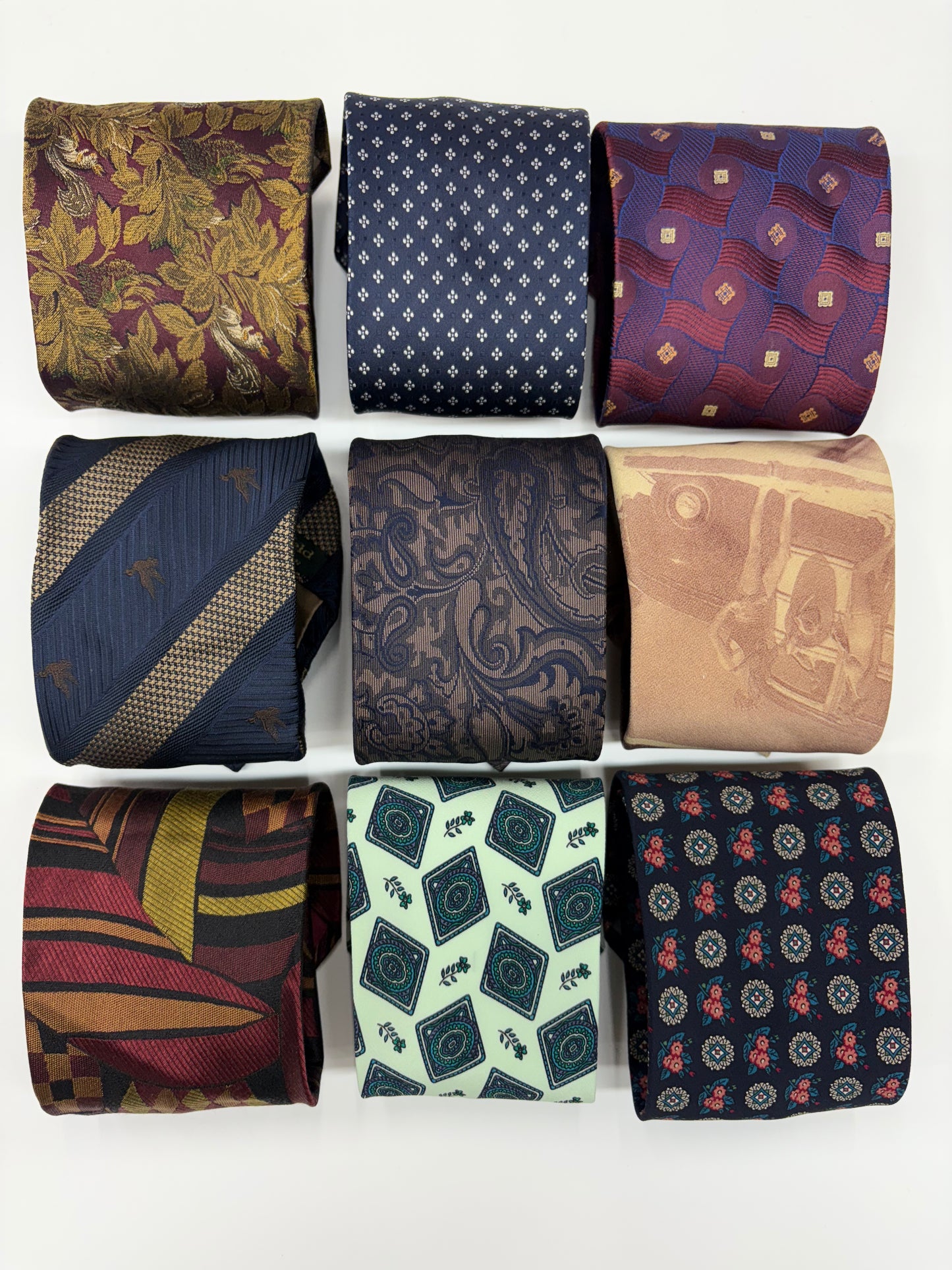 BOX 9 CRAVATTE IN SETA