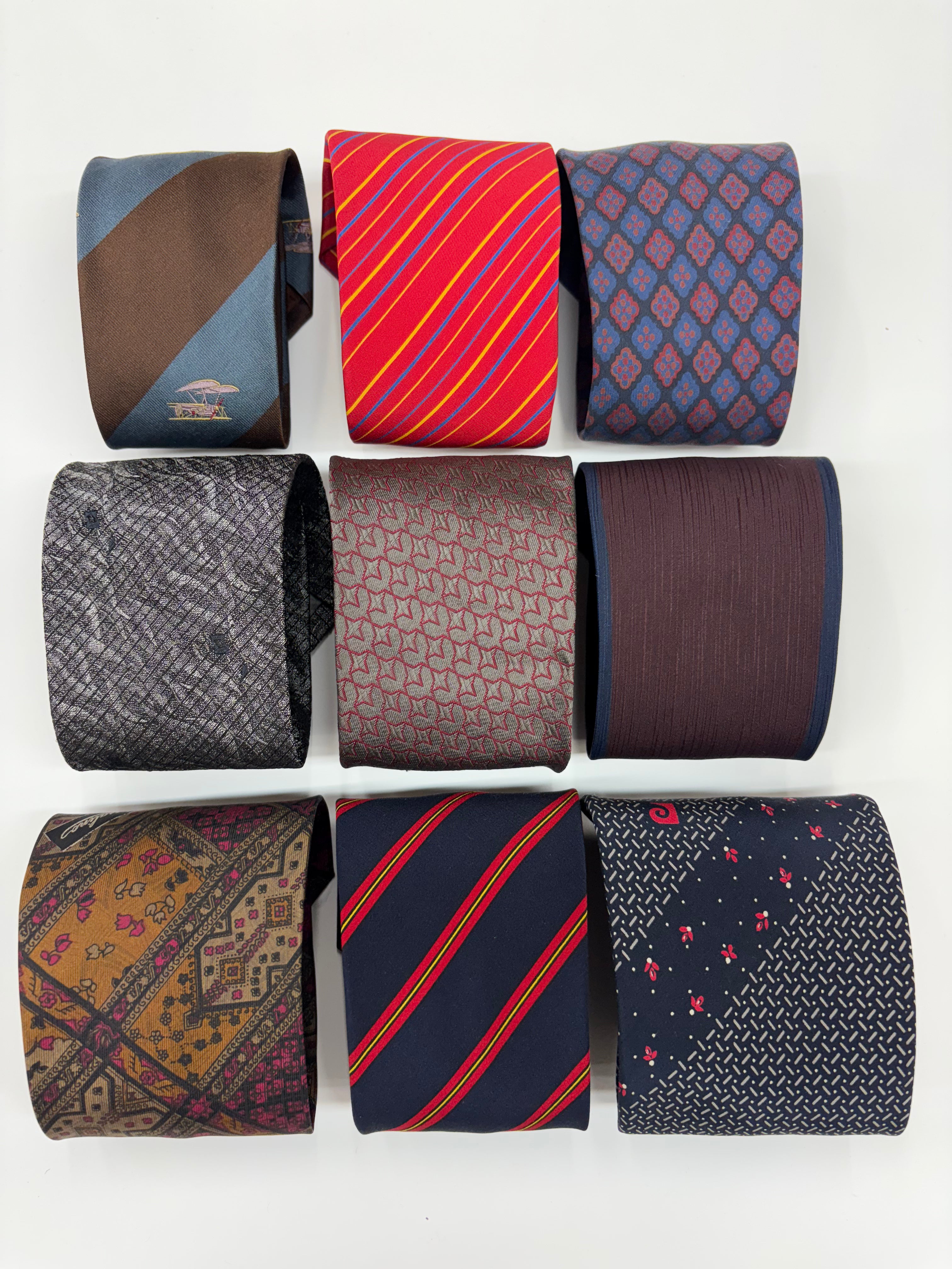 BOX 9 CRAVATTE IN SETA