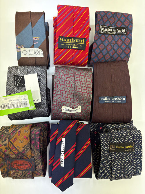 BOX 9 CRAVATTE IN SETA