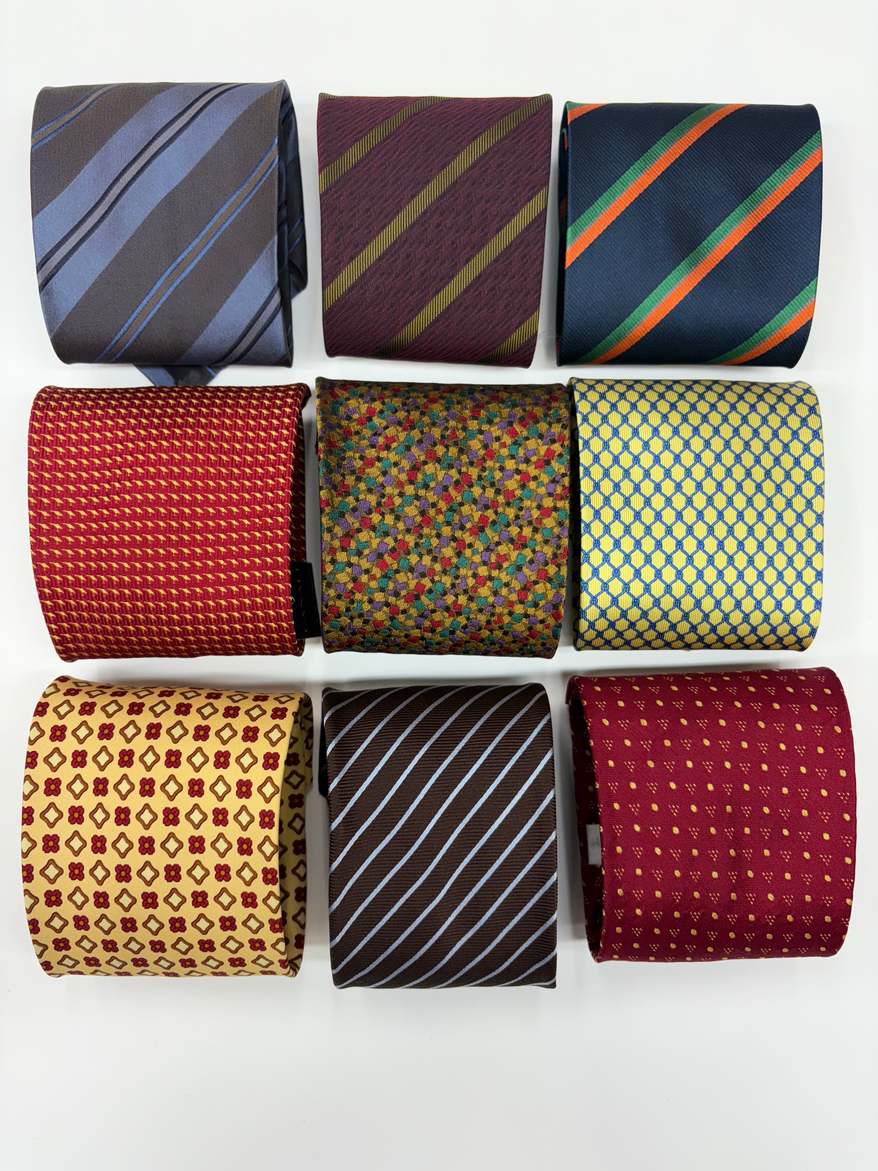 BOX 9 CRAVATTE IN SETA
