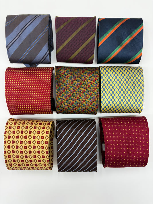 BOX 9 CRAVATTE IN SETA