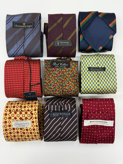 BOX 9 CRAVATTE IN SETA