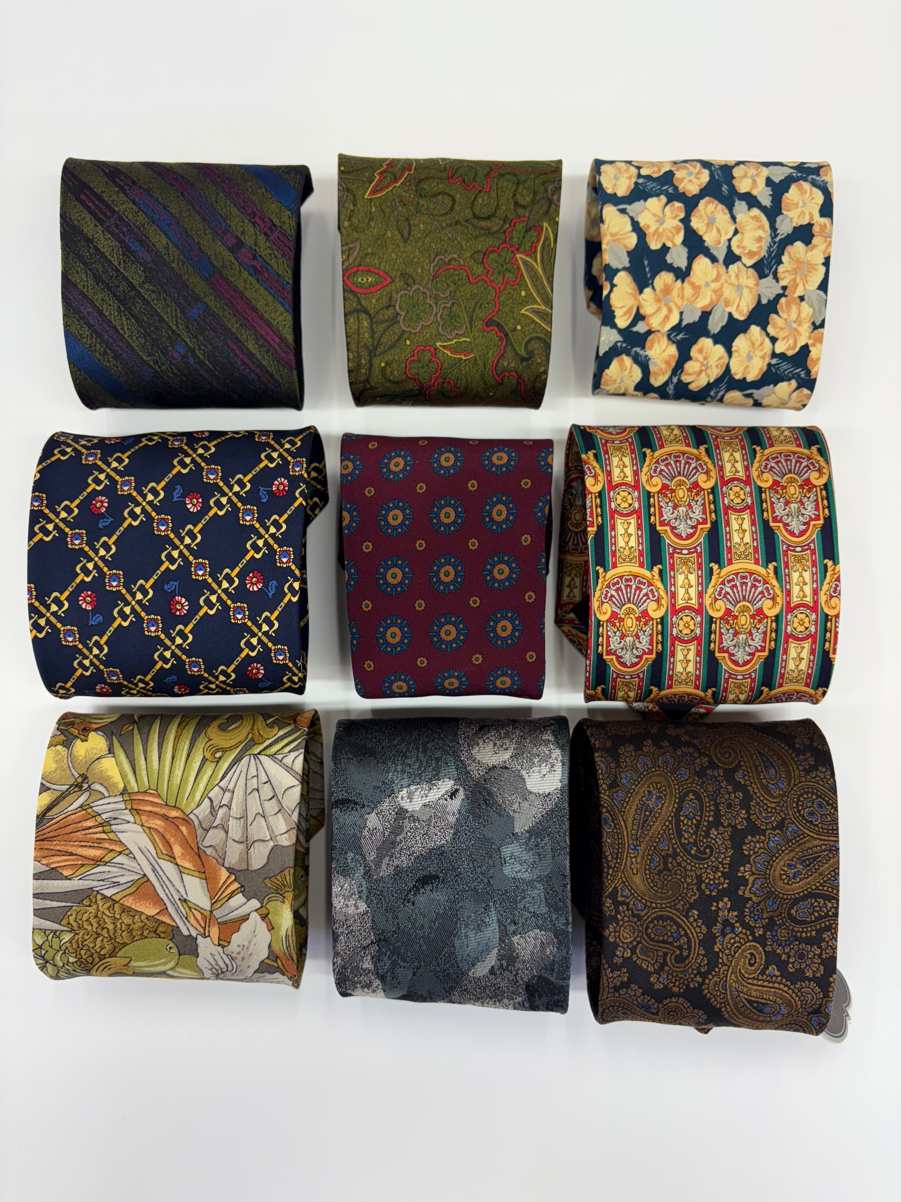 BOX 9 CRAVATTE IN SETA