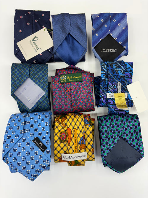 BOX 9 CRAVATTE IN SETA