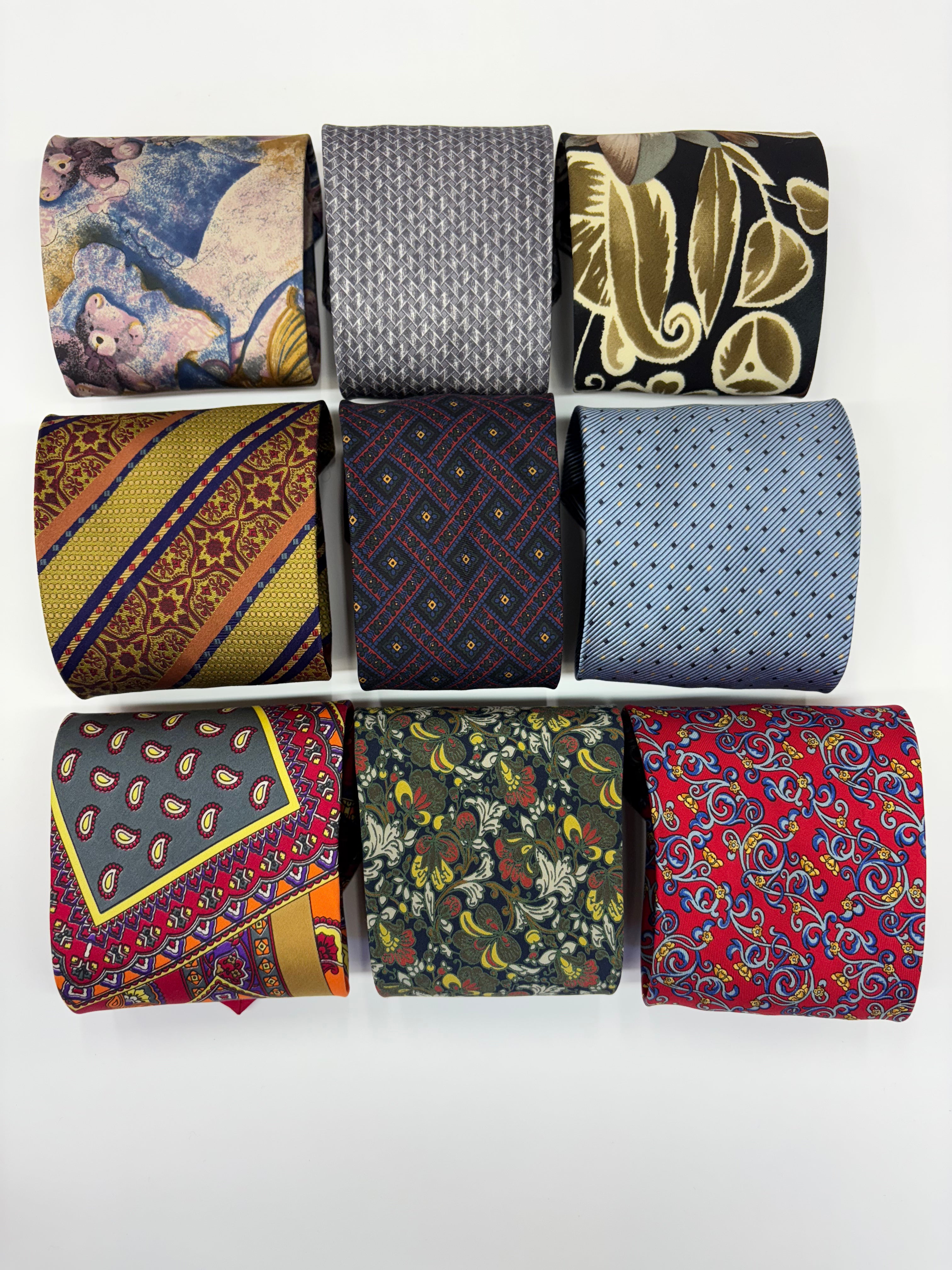 BOX 9 CRAVATTE IN SETA