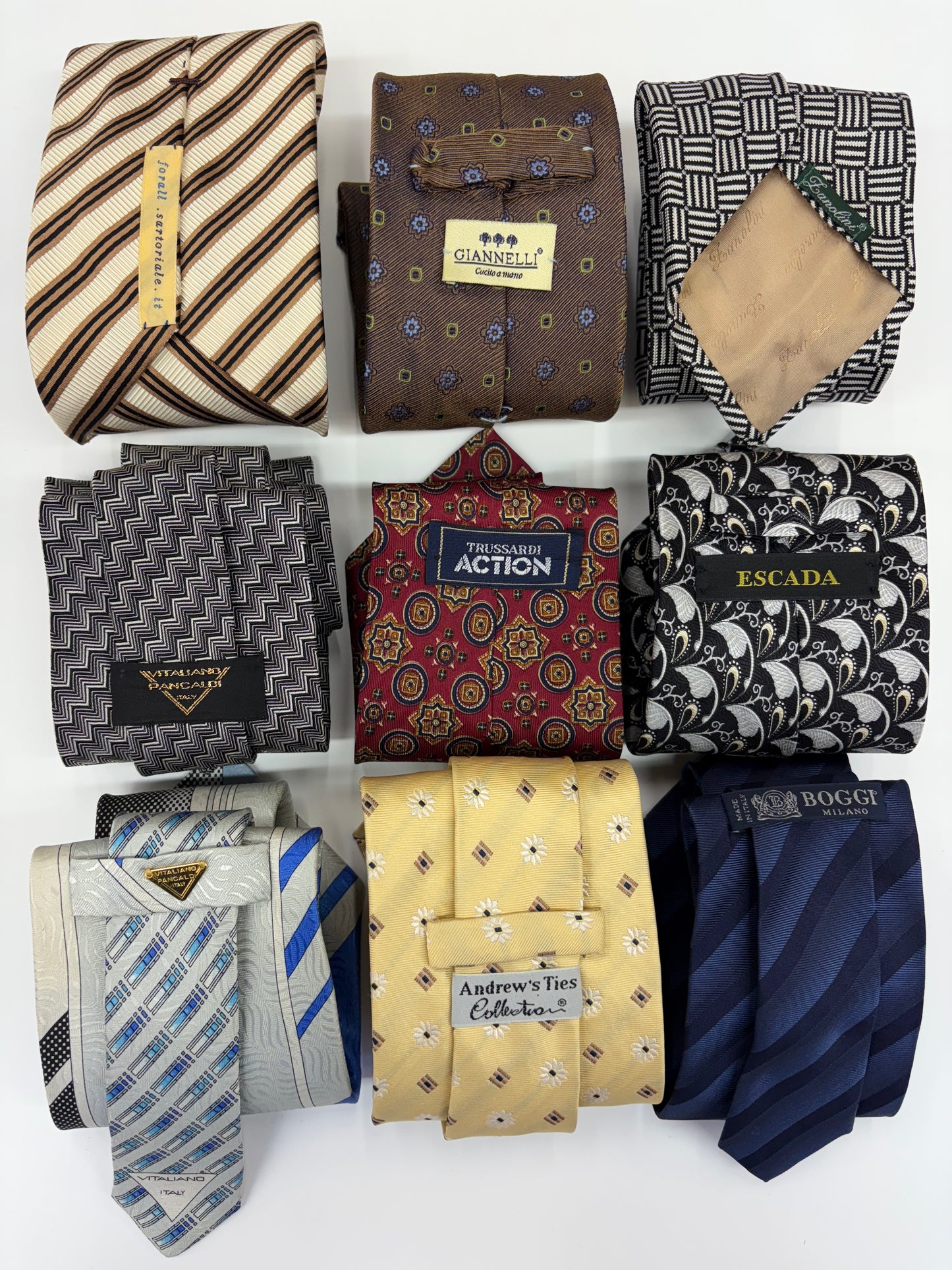 BOX 9 CRAVATTE IN SETA