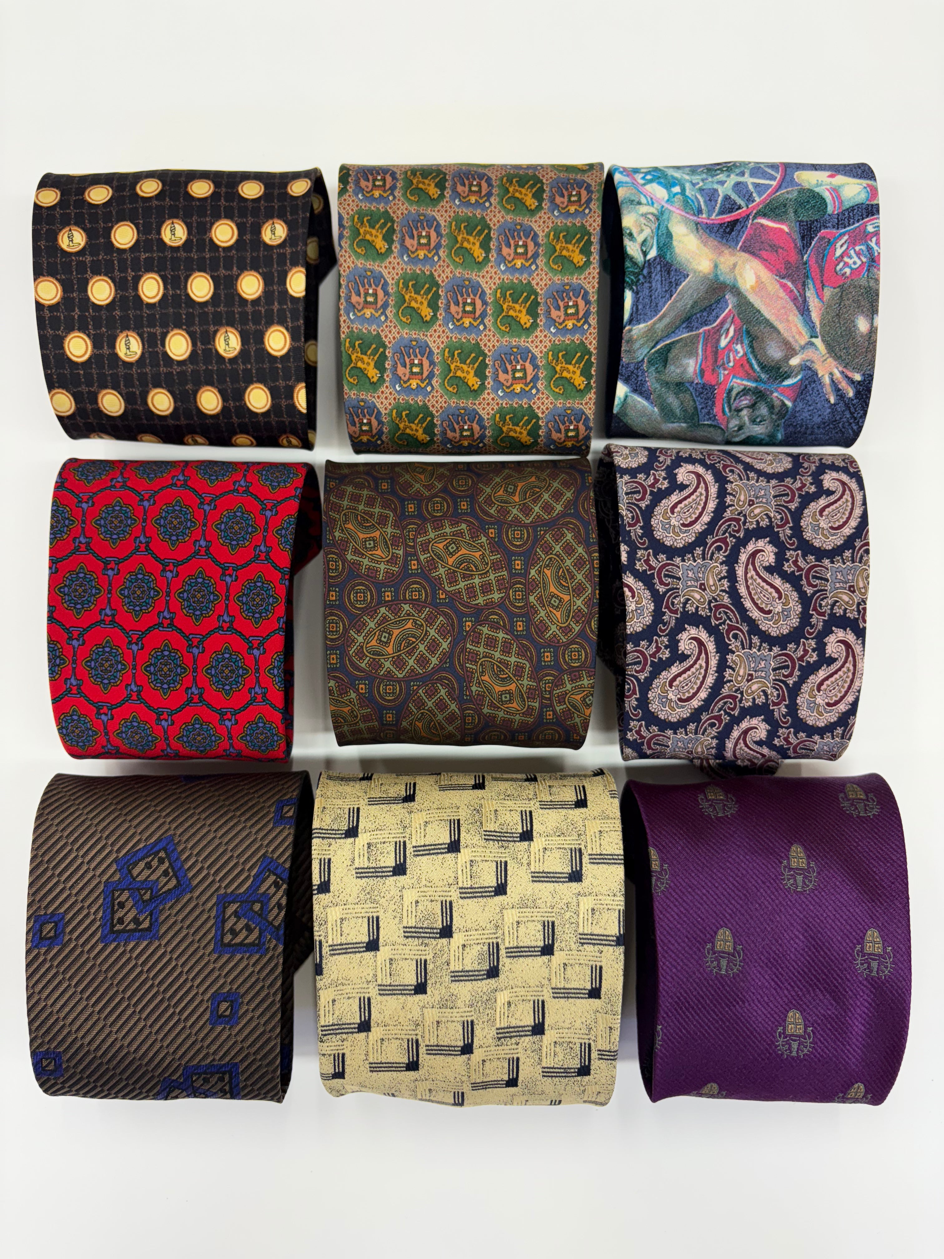 BOX 9 CRAVATTE IN SETA