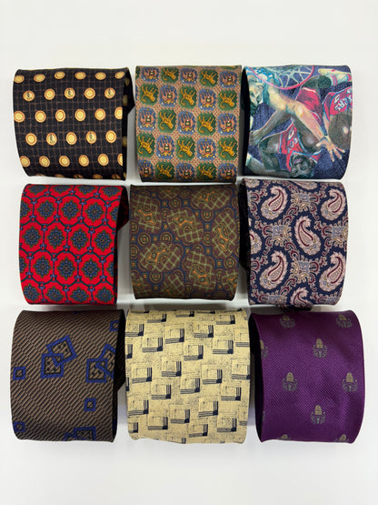 BOX 9 CRAVATTE IN SETA