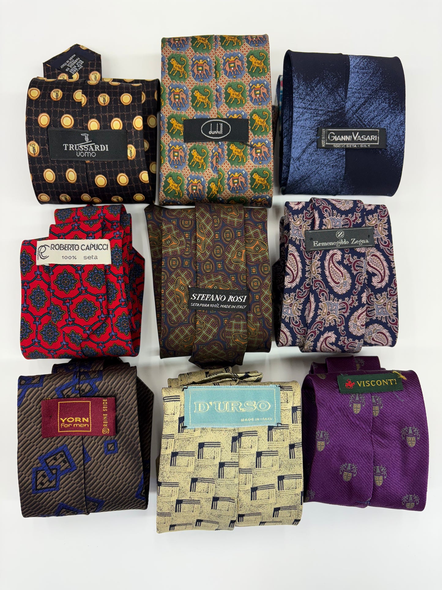 BOX 9 CRAVATTE IN SETA